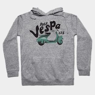 1951 Vespa 125 Hoodie